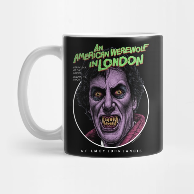 An American werewolf In London, Beware the moon, Cult Classic by PeligroGraphics